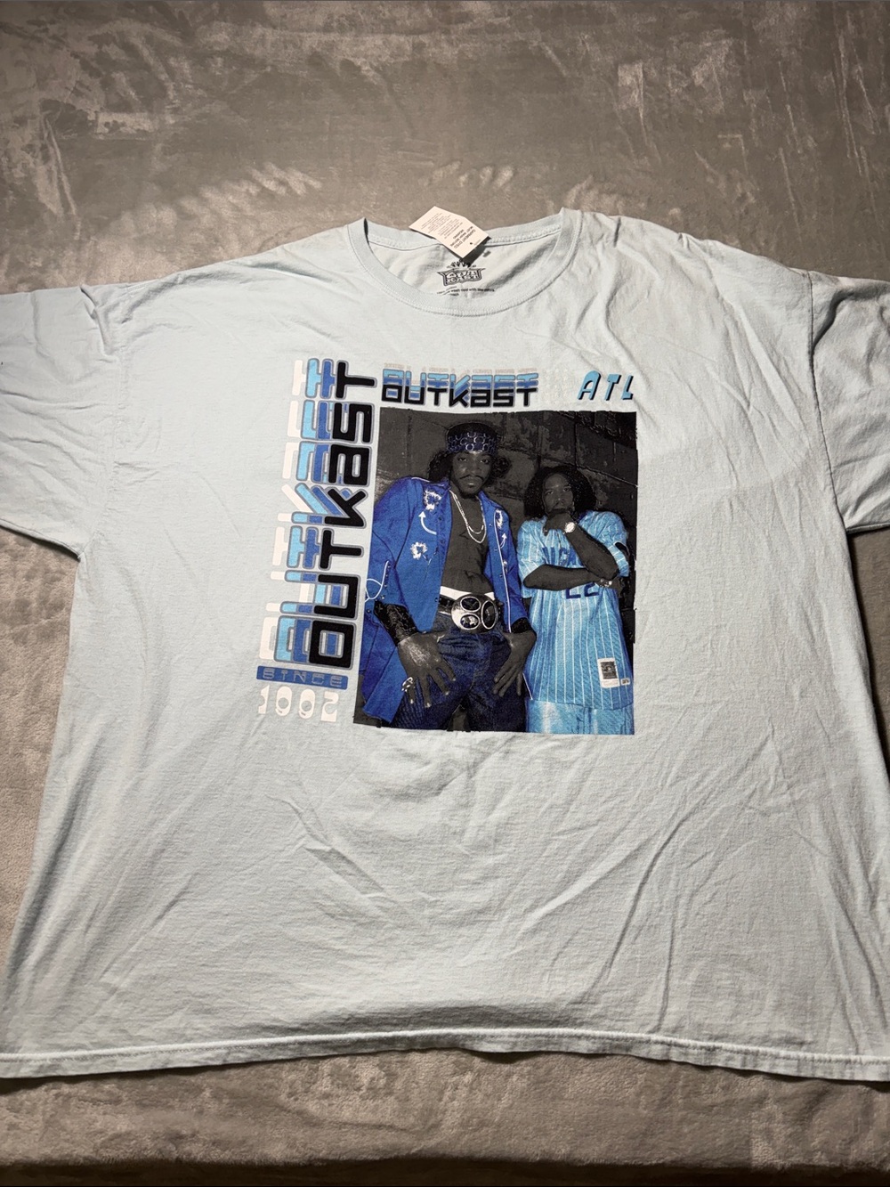 Outkast Andre 3000 Big Boi Men’s 2X Graphic T-Shirt ATL Hip Hop NWT